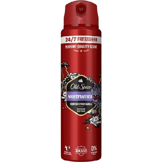 Old Spice Deodorante Spray Night Panther 150 ml