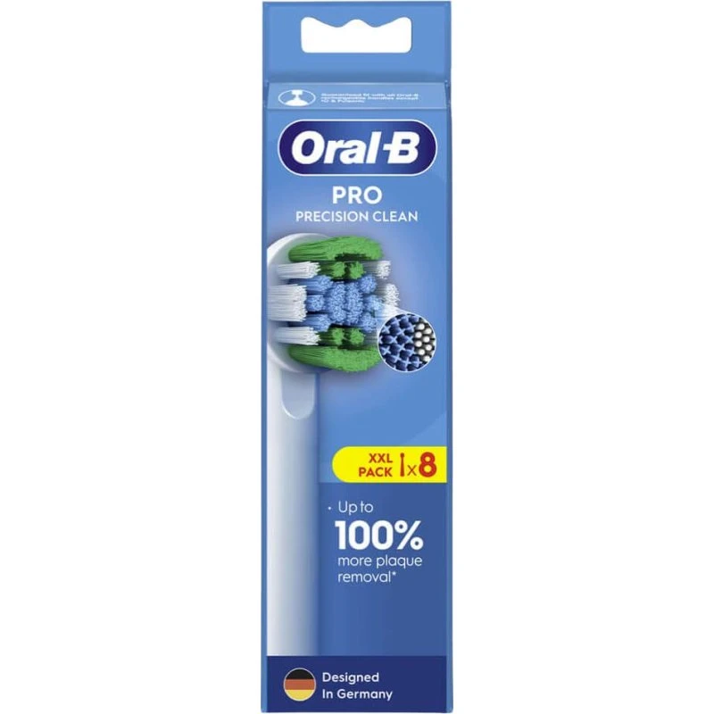 Oral-B Precision Clean Pro Testine Ricambio 8 Pezzi
