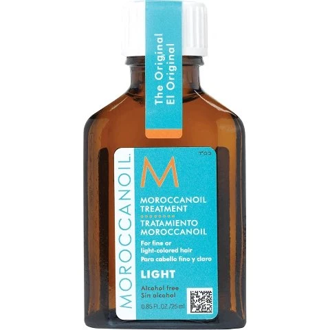 Moroccanoil Trattamento Leggero Olio per Capelli Fini e Chiari, 25ml
