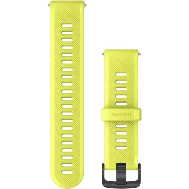 Cinturino Garmin Quick Release 22mm in Silicone Giallo