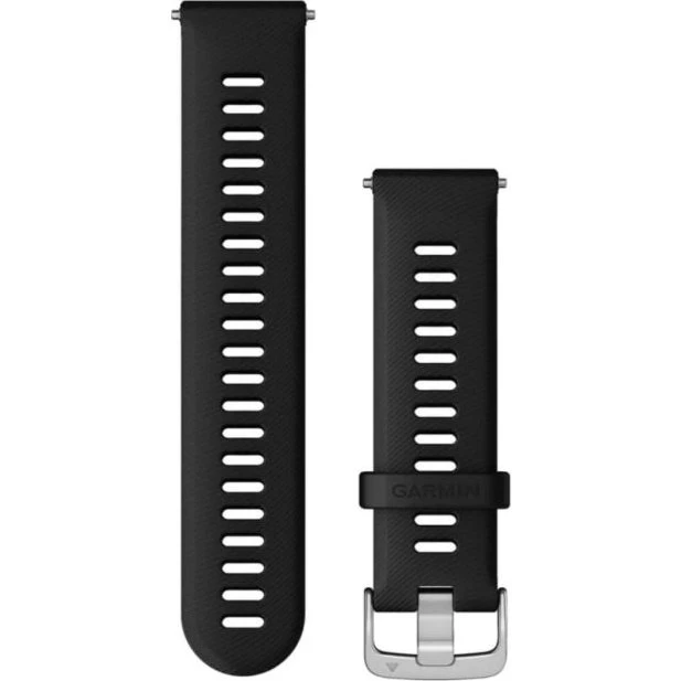 Cinturino Garmin Quick Release 22 mm in Silicone - Nero