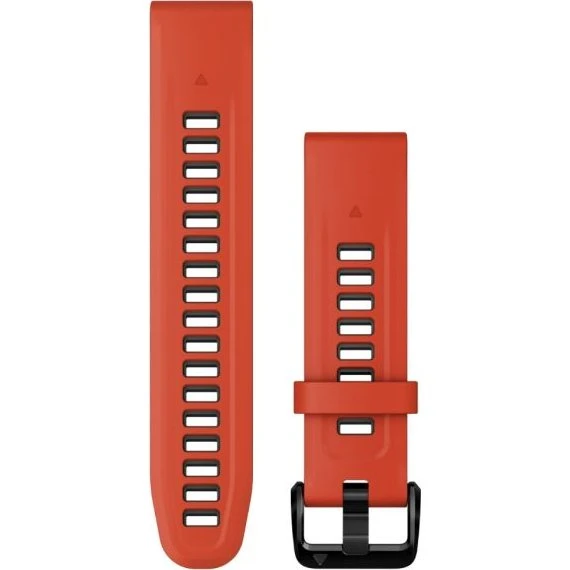 Cinturino Garmin QuickFit® 20 in Silicone Rosso per Fenix S