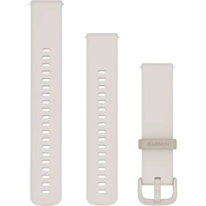 Cinturino Garmin 20 mm in Silicone Quick Release - Bianco