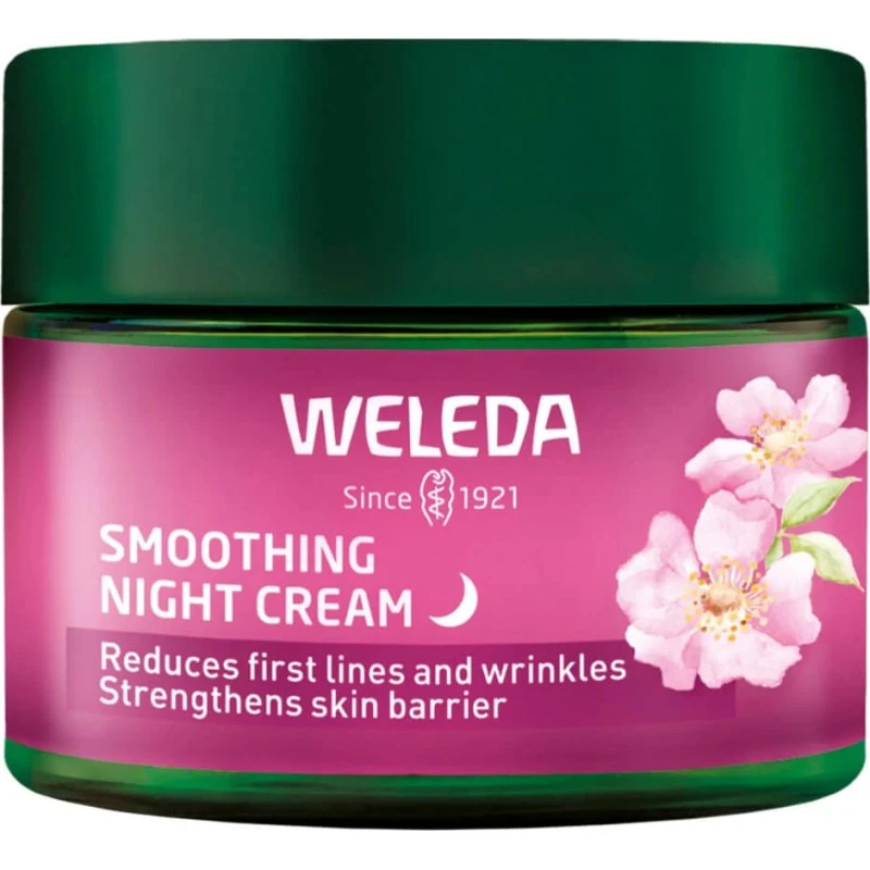Weleda Crema Notte Levigante Rosa Canina e Tè Bianco 40 ml