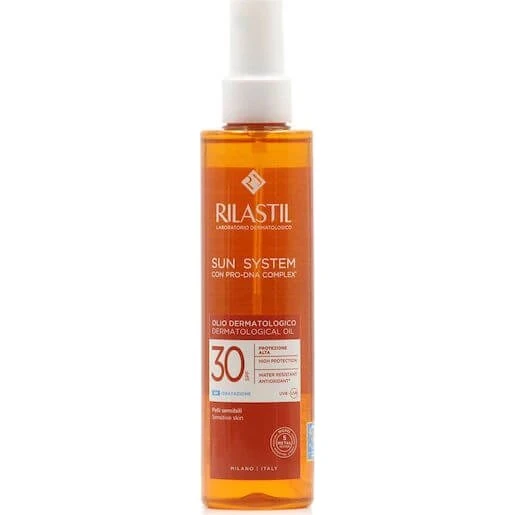 Rilastil Sun System Olio Dermatologico SPF30 200ml