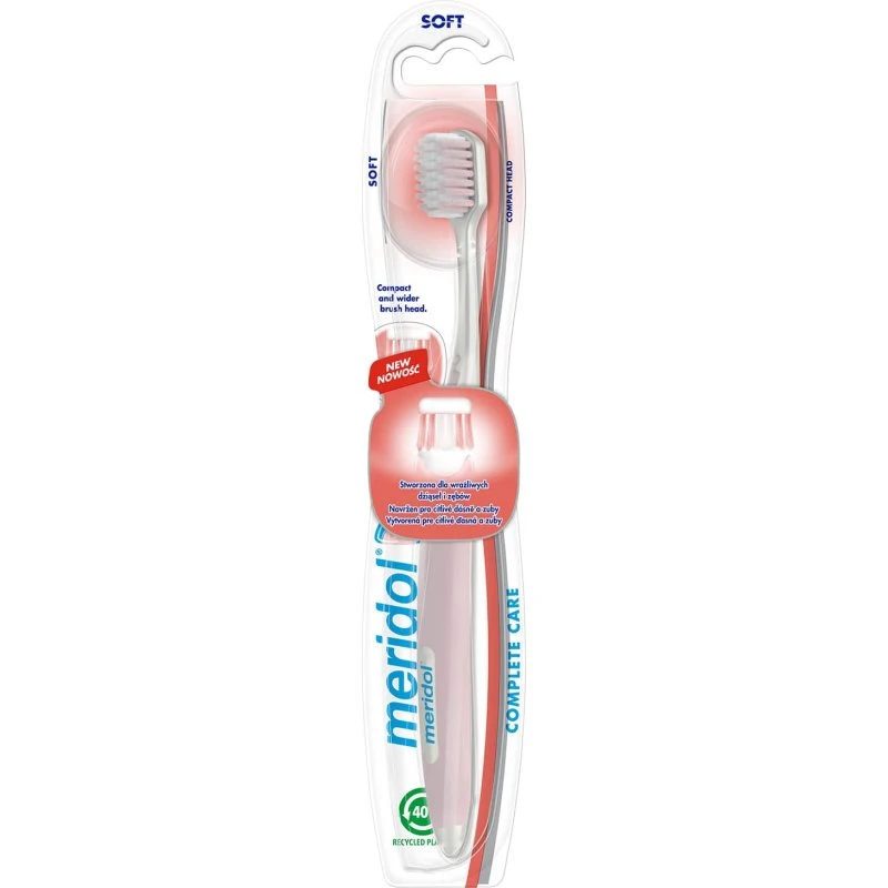 Meridol Complete Care Spazzolino per Gengive e Denti Sensibili