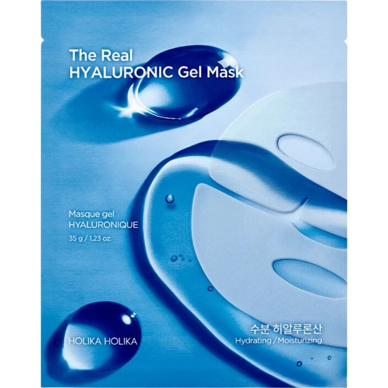 Holika Holika Maschera Idrogel Idratante con Acido Ialuronico, 35g