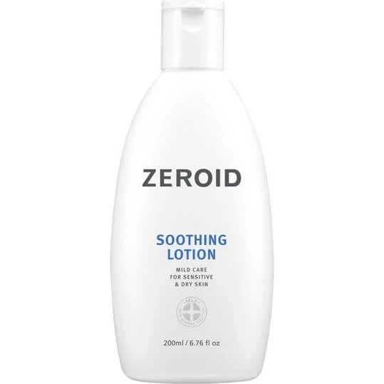 Zeroid Lozione Lenitiva per Pelle Secca e Sensibile, 200 ml