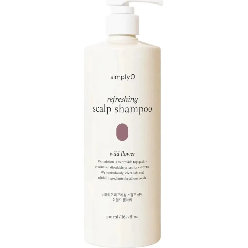 SimplyO Refreshing Scalp Wild Flower Shampoo 500 ml