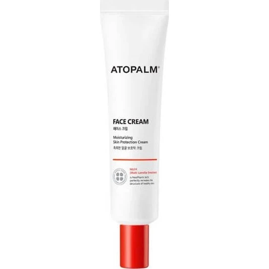 Atopalm Crema Viso Idratante per Pelli Sensibili, 35 ml
