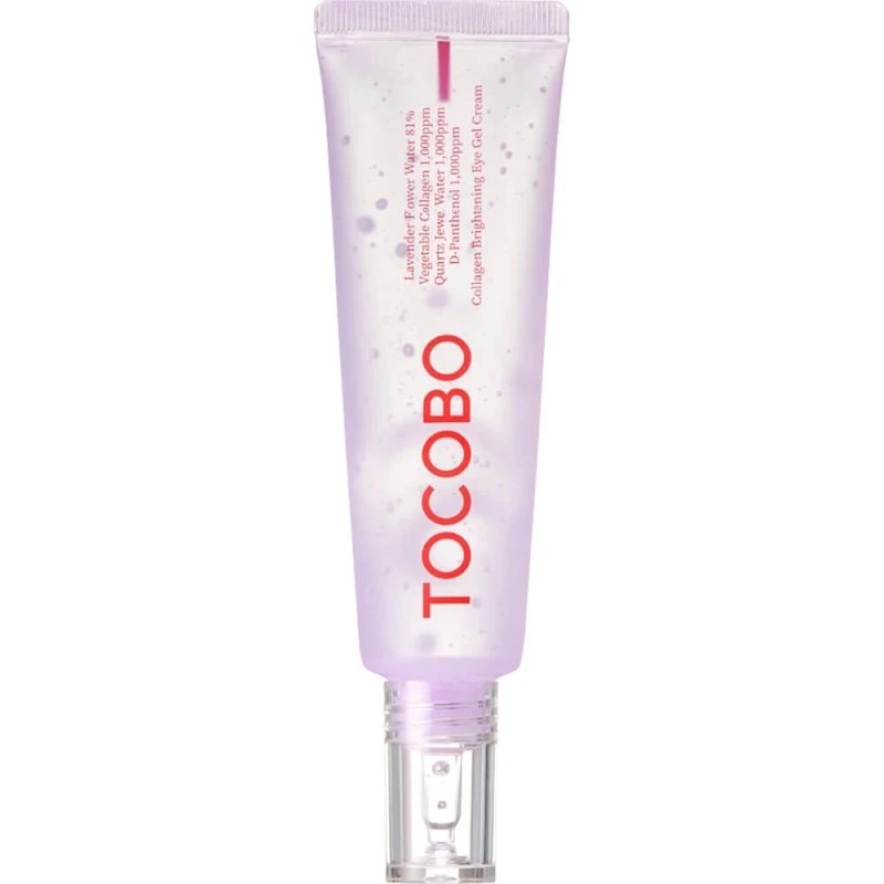 Tocobo Crema Gel Contorno Occhi Illuminante al Collagene, 30 ml