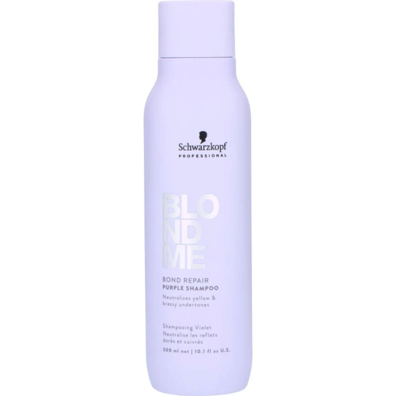 Schwarzkopf Blondme Bond Repair Purple Shampoo 300ml