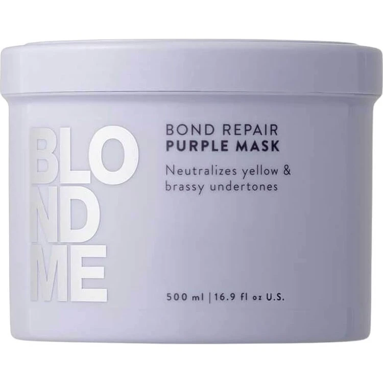 Schwarzkopf BlondMe Bond Repair Purple Mask 500 ml