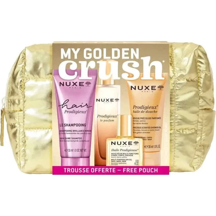 Nuxe Trousse Prodigieux Cofanetto Viso Corpo e Capelli