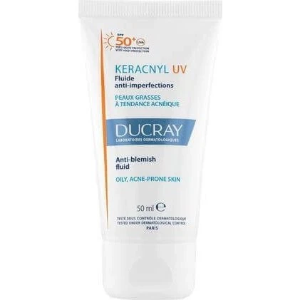 Ducray Keracnyl Fluido UV SPF50+ contro le imperfezioni 50ml