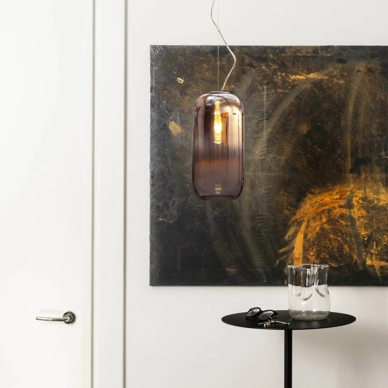 Artemide Gople Lampada a Sospensione Bronzo/Nero