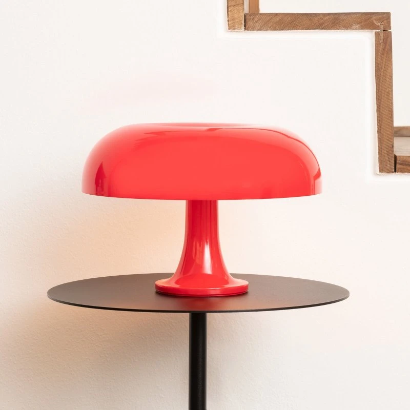 Artemide Nessino Lampada da Tavolo - Rosso