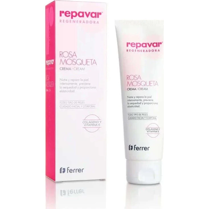 Repavar Crema Rigenerante all'Olio di Rosa Mosqueta 125ml
