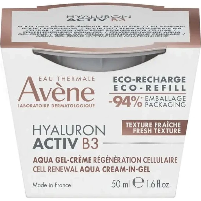 Avène Hyaluron Activ B3 Crema-Gel Rigenerante Ricarica 50 ml