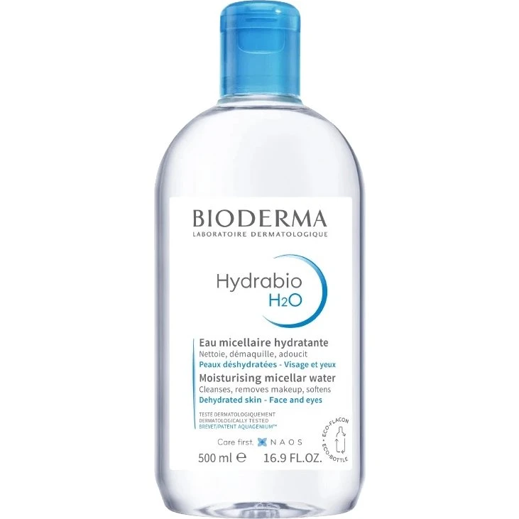 Bioderma Hydrabio H2O Acqua Micellare per Pelle Disidratata 500 ml