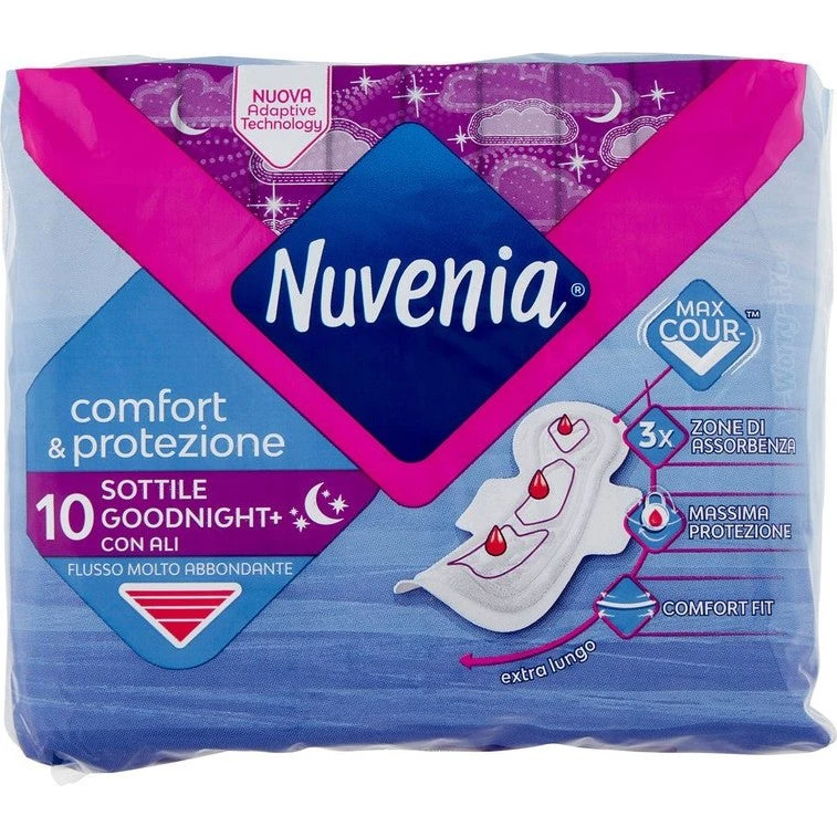 Nuvenia Sottile Notte con Ali 10 pz