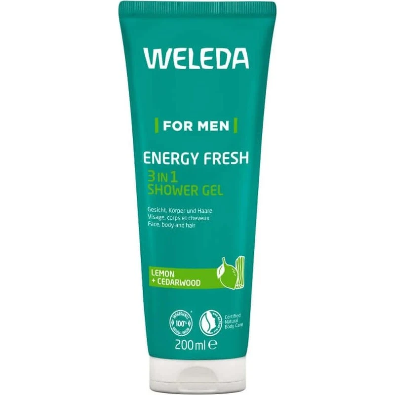 Weleda Doccia For Men Energy Fresh 3in1 200 ml
