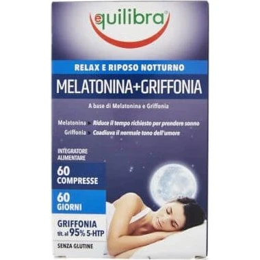 Equilibra Melatonina + Griffonia 60 Compresse