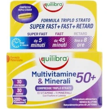 Equilibra Multivitamine & Minerali 50+ 30 Compresse