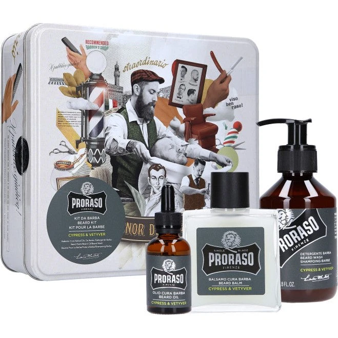 Proraso Set Cypress & Vetyver in Latta Vintage