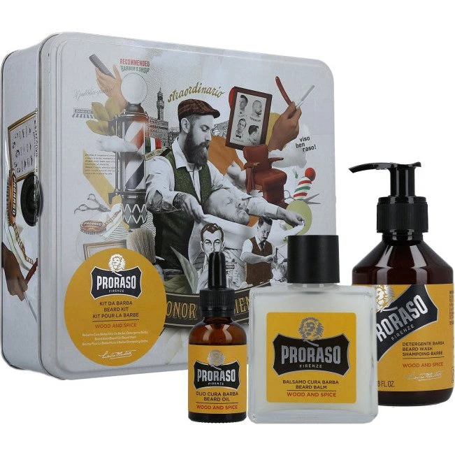 Proraso Barbe Wood Spice Set