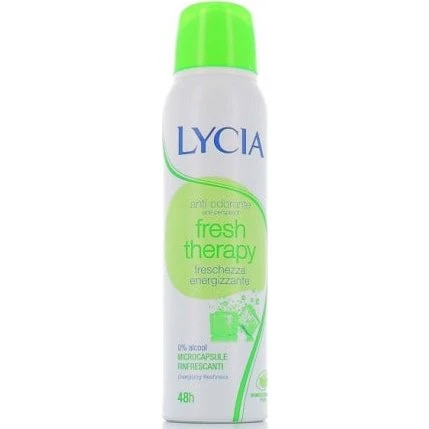 Lycia Fresh Energy Deodorante Spray Aloe e Bergamotto 150 ml