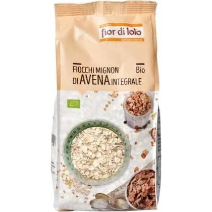 Fior di Loto Fiocchi d'Avena Integrali Mignon Bio 500 g