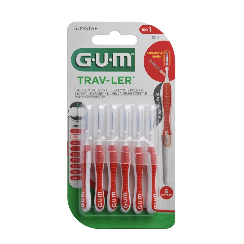 Gum Trav-Ler Scovolino 0,8 mm 4 pz