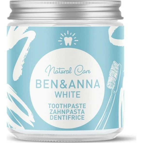 Ben & Anna Pasta Dentifricia White con Fluoro