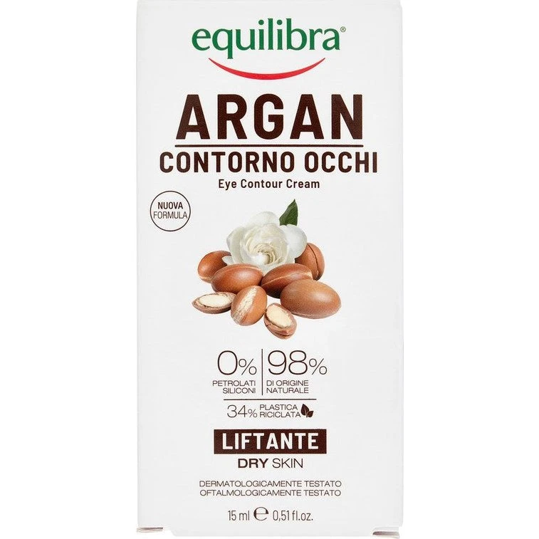 Equilibra Argan Contorno Occhi - Emulsione Idratante 15 ml