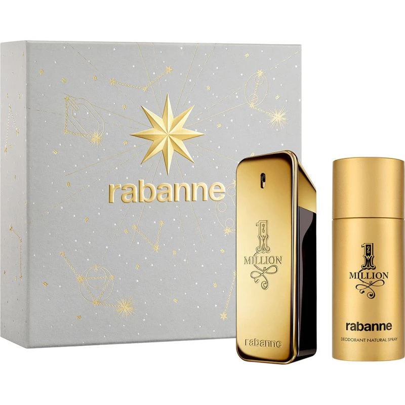 Paco Rabanne 1 Million Cofanetto Uomo 100ml + 150ml