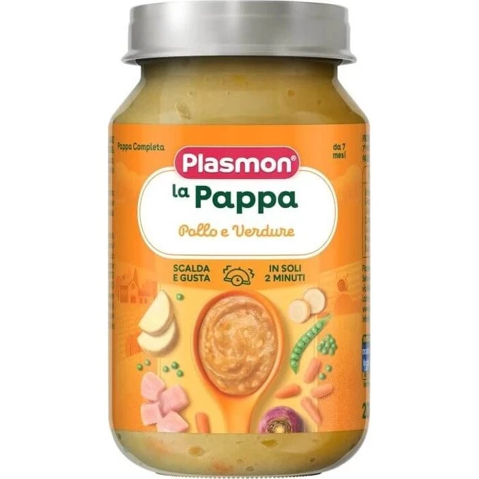 Plasmon Menu Pollo e Verdure +7 mesi, 200 g