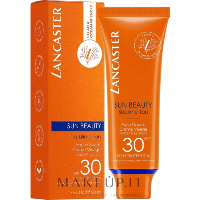 Lancaster Sun Beauty Face Cream SPF30 - Crema Viso Protezione Solare