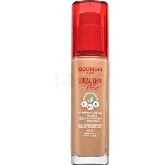 Bourjois Healthy Mix Clean & Vegan Fondotinta 55 Deep Beige