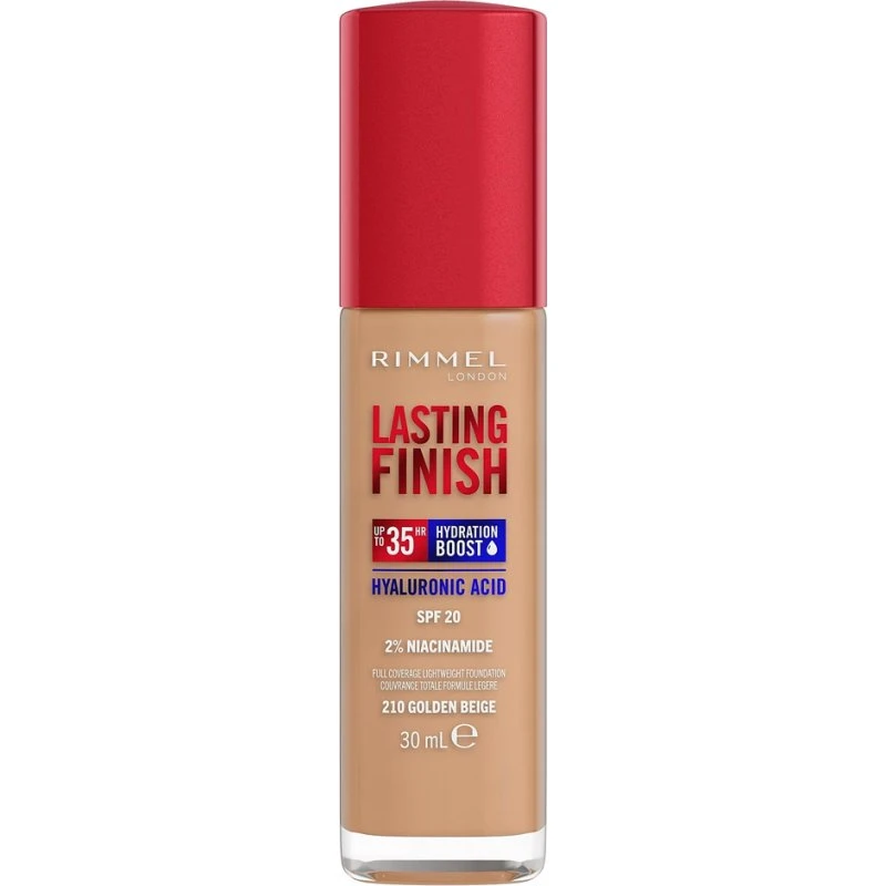 Rimmel London Lasting Finish Foundation 210 Golden Beige 30 g
