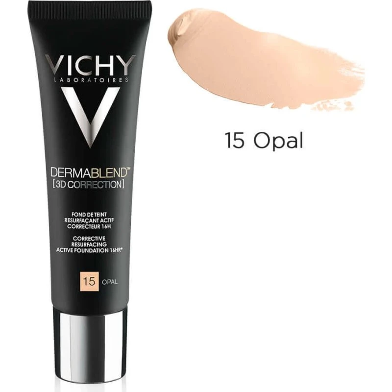 Vichy Dermablend 3D Fondotinta Coprente Tonalità 15 Opale 30ml