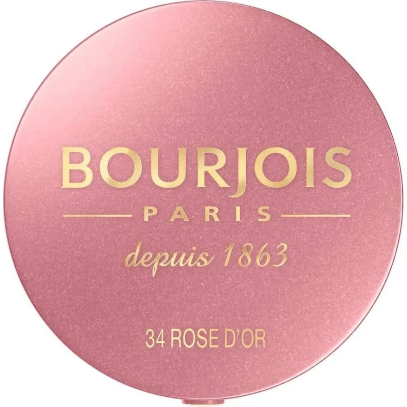 Bourjois Little Round Pot Blush 34 Rose d'Or, 2,5 g