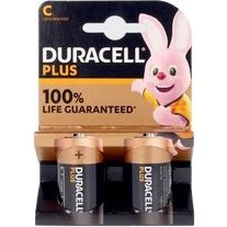 Duracell Plus MN1400 C - Confezione da 2 Batterie Alcaline