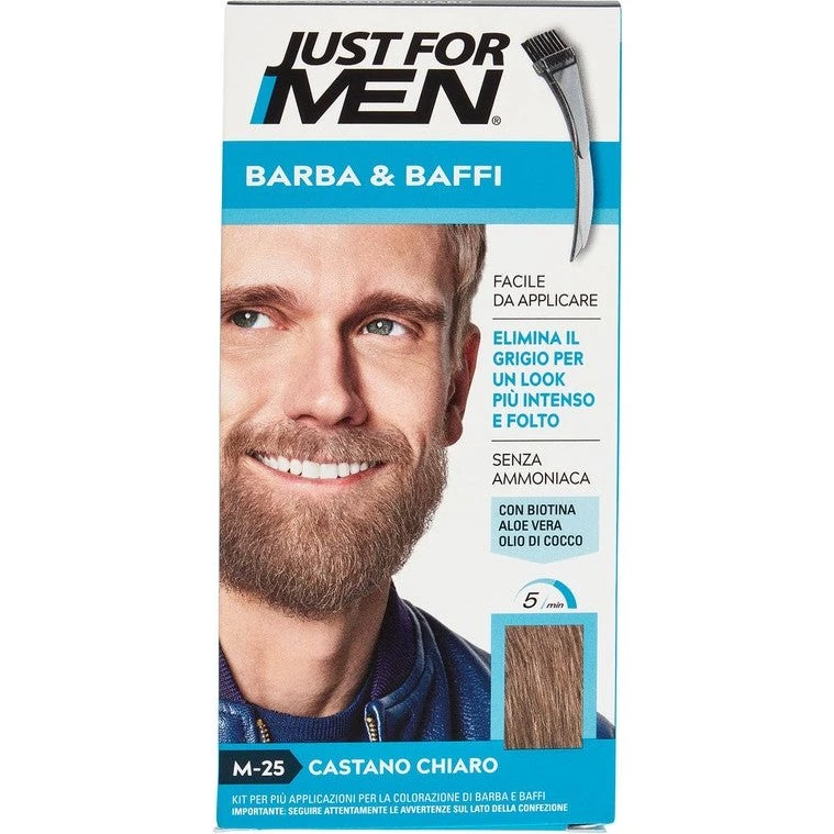 Just For Men Barba & Baffi M25 Castano Chiaro 51 g