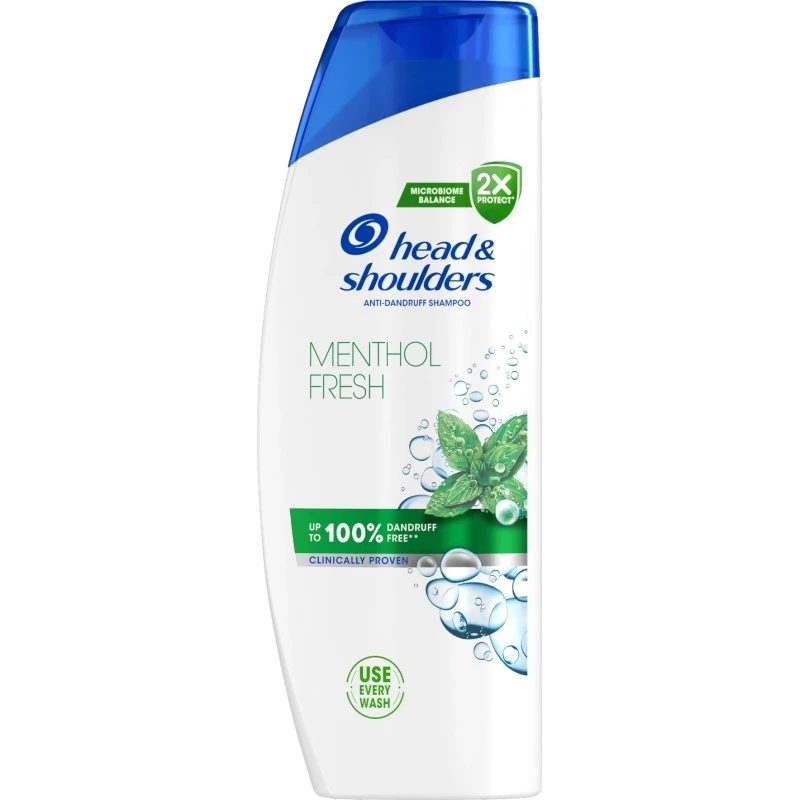 Head & Shoulders Menthol Fresh Shampoo Antiforfora 400 ml