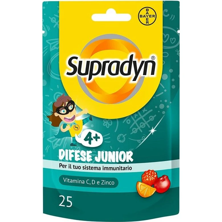 Supradyn Difese Junior 25 caramelle gommose
