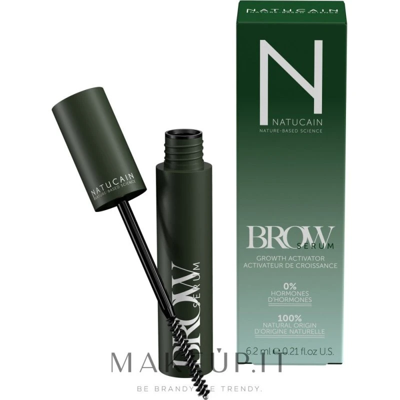 Natucain Brow Serum 6,2 ml - Siero per ciglia e sopracciglia