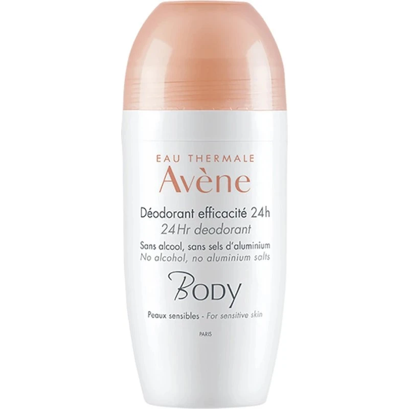 Avène Body Deodorante Roll-on per Pelli Sensibili, 50 ml