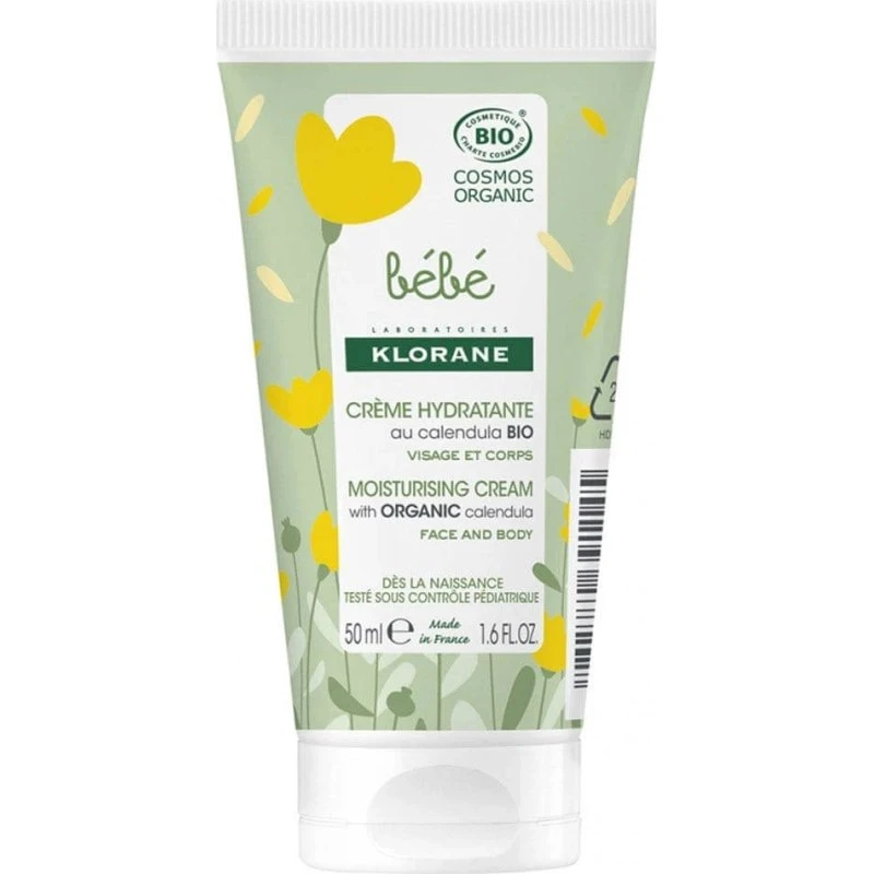 Klorane Neonato Crema Idratante alla Calendula Bio 50ml