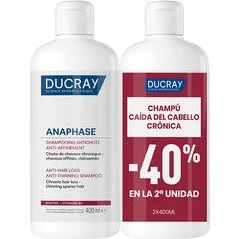 Ducray Anaphase Cronico Shampoo Anticaduta 2x400ml